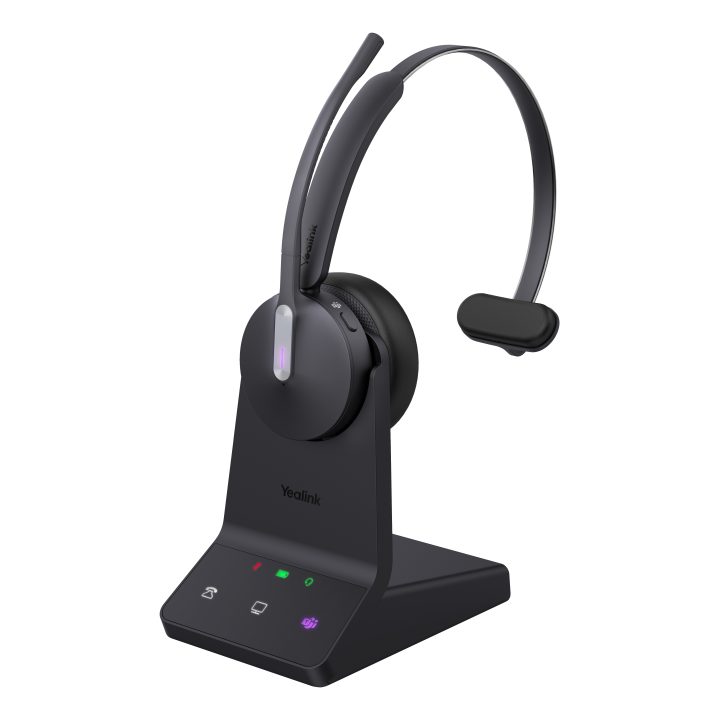 Yealink WH64 Mono Teams Headset Wireless Headband Office/Call Center…