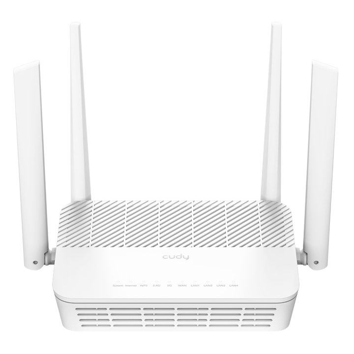 Cudy AX3000 router inalámbrico Gigabit Ethernet Doble banda (2,4 GHz…