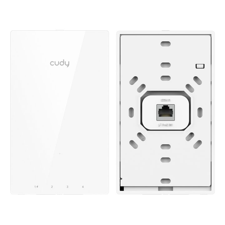 Cudy AX3000 Gigabit Wall-Plate Wi-Fi 6 Access Point 2976 Mbit/s White…