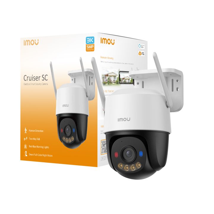 Imou Cruiser SC 3K Câmera de Vigilância IP Torre Interior e Exterior…