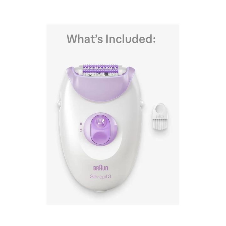 Braun Silk-épil 3 3-000 20 pinças Púrpura, Branco