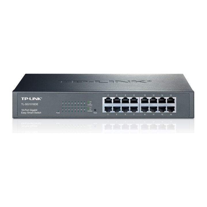 TP-Link TL-SG1016DE L2 Managed Gigabit Ethernet (10/100/1000) Switch…