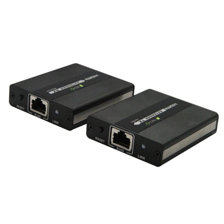 Techly IDATA EXT-E71 Audio/Video Extender AV Signal Transmitter and…
