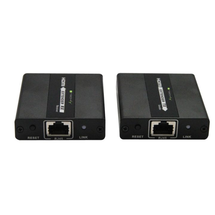 Techly IDATA EXT-E71 extensor de áudio/vídeo Transmissor e recetor de…