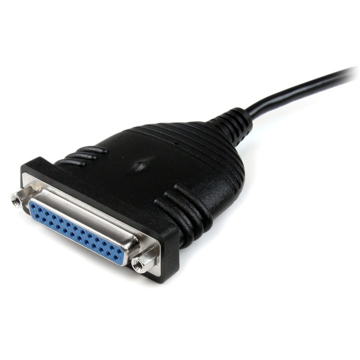 StarTech.com 1.8m Parallel DB25 to USB A Printer Adapter Cable - M/F