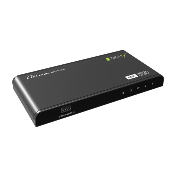 Techly IDATA HDMI2-4K4HDR HDMI 4x HDMI Video Splitter