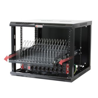 Techly I-CABINET-TRAY14BK Rack Accessory Metal Tray for Rack