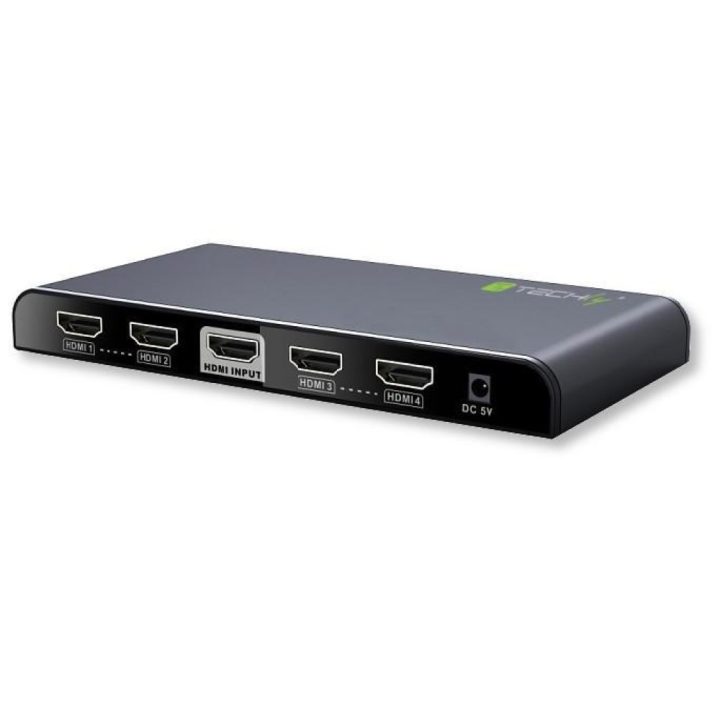 Techly IDATA HDMI2-4K4 HDMI 4x HDMI Video Splitter