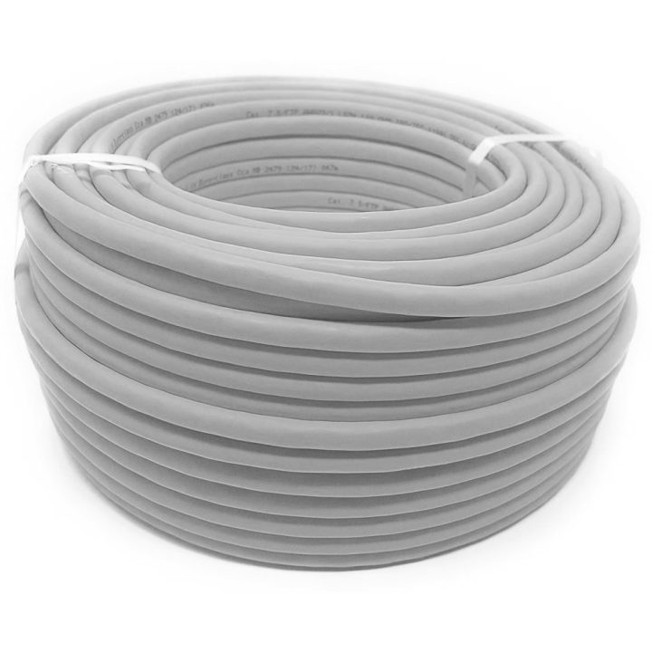 Techly ITP-C6A-FLS305 Network Cable Gray 305 m Cat6a S/FTP (S-STP)