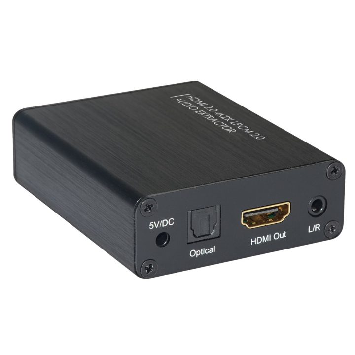 Techly IDATA HDMI-EA4K Audio Converter Black