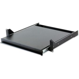 Techly I-CASE TRAY-5-BK rack accessory Metal rack tray