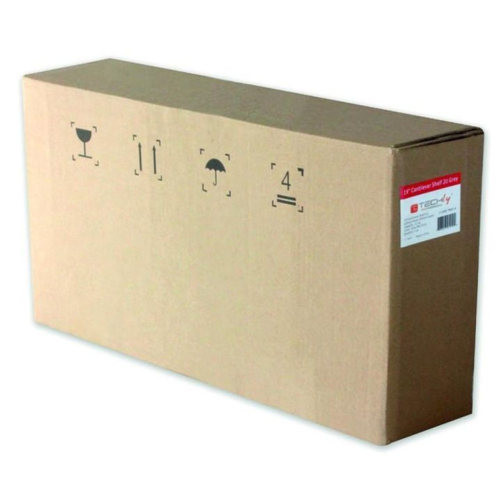 Techly I-CASE TRAY-5-BK acessório de rack Gaveta metálica para rack