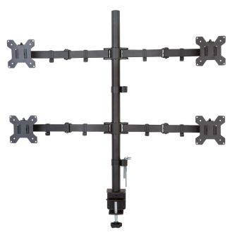 Techly ICA-LCD 382-Q soporte para monitor 27" Escritorio Negro