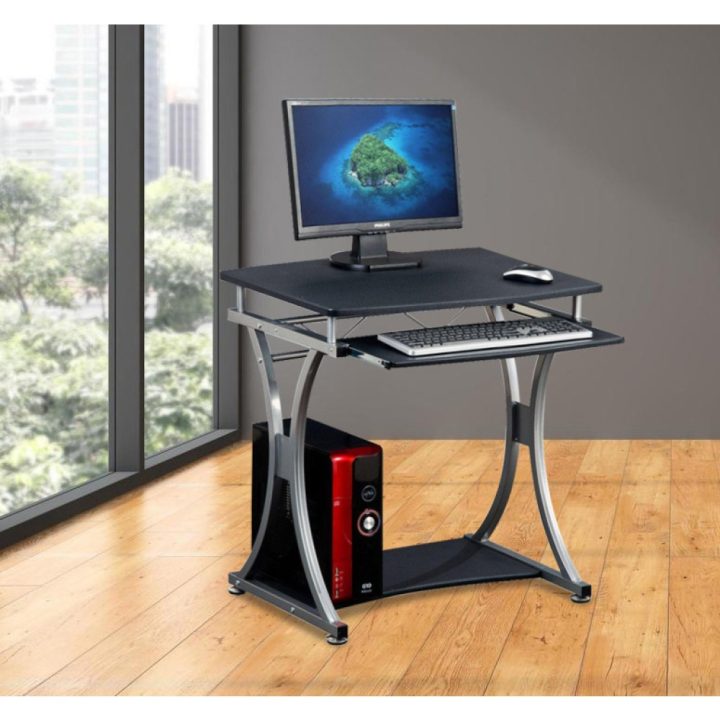 Techly ICA-TB 328BK Black Computer Desk