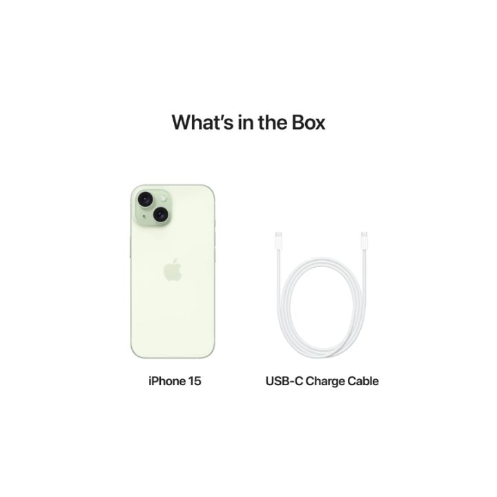 Apple iPhone 15 128 GB Verde (Recondicionado)