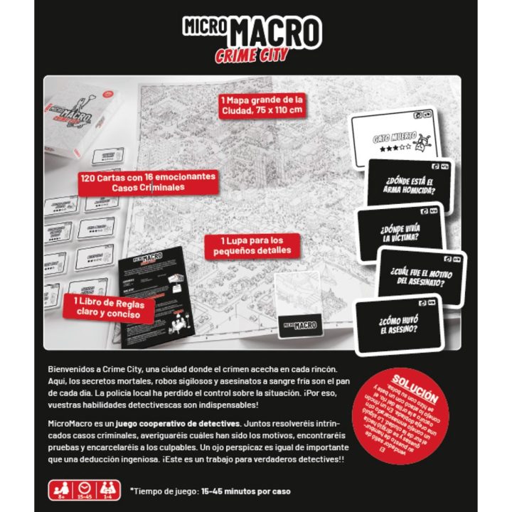 SD Games Micro Macro Board Game (2021 Spiel des Jahres Winner) PEGI…