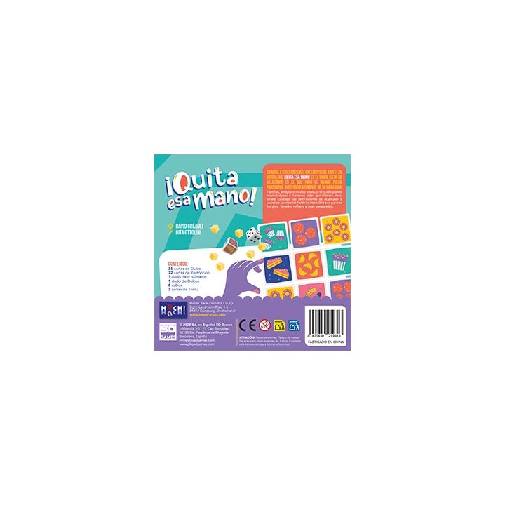 Sd games Jogo de mesa Tira a Mão (SDGQUESMA01)