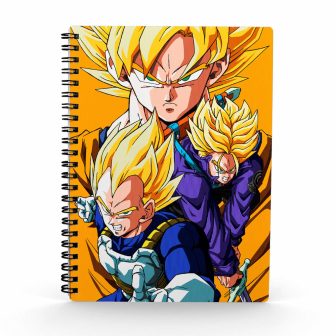 SD Toys 3D Effect Notebook Saiyans Dragon Ball Z (DRB25320)