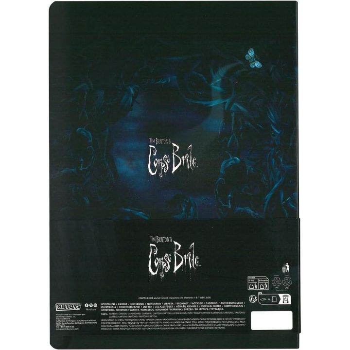 Sd toys Poster la novia cadaver cuaderno tapa blanda la novia cadaver…