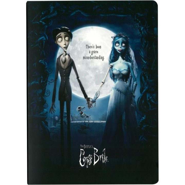 SD Toys Corpse Bride Notebook, Soft Cover (SDTWRN26328)