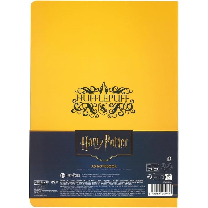 SD Toys Hufflepuff Harry Potter Softcover Notebook (SDTWRN26446)