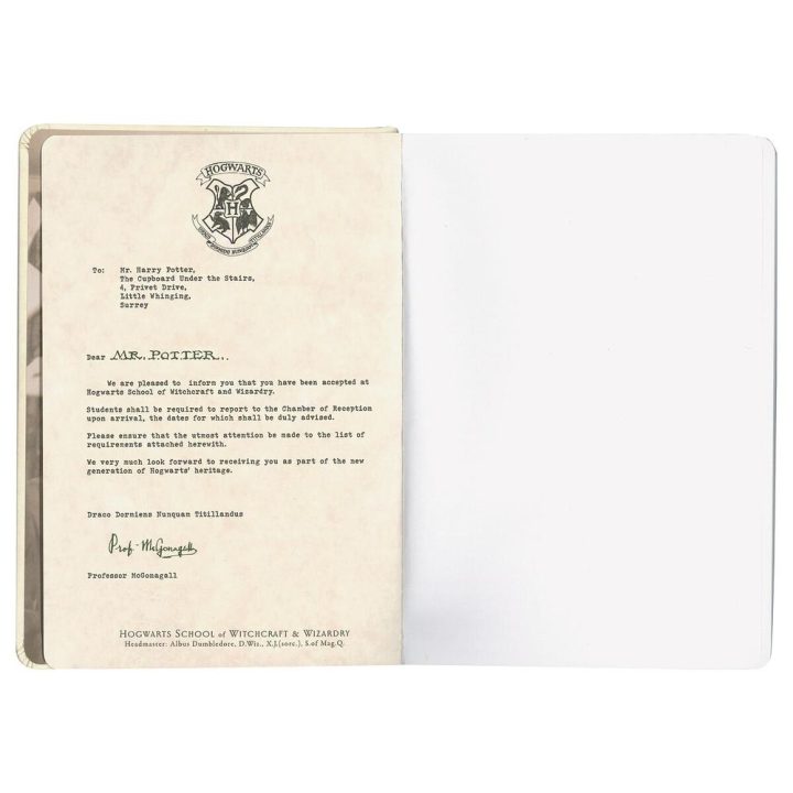 SD Toys Hogwarts Letter Hard Cover Notebook Harry Potter (SDTWRN26448)