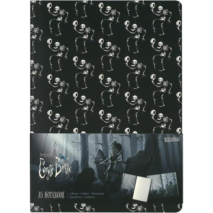 Sd toys Pauta skeleton cuaderno tapa blanda la novia cadaver…