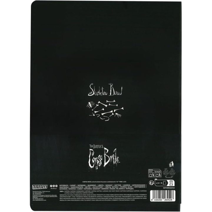 SD Toys Skeleton Bride Notebook Soft Cover (SDTWRN26452)