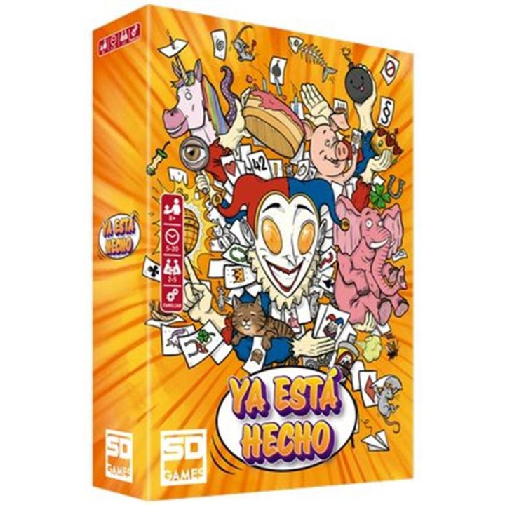 Sd games Juego de mesa ya está hecho (SDGYAEHE001)