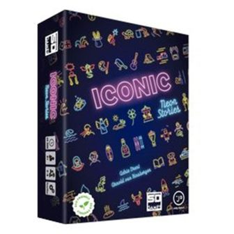 Sd games Juego de mesa iconic: neon stories (SDGICONIC01)