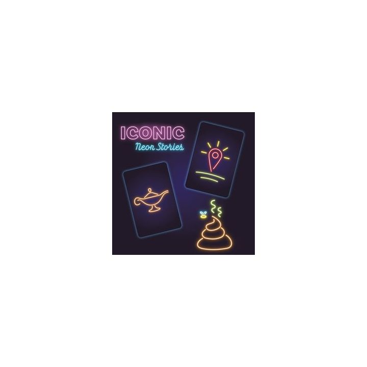SD Games Board Game Iconic: Neon Stories (SDGICONIC01)