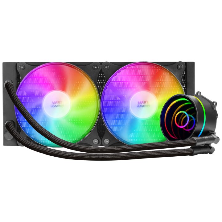 Mars Gaming ML-ONE240, CPU Liquid Cooler, 400 W TDP, Infinity Mirror…