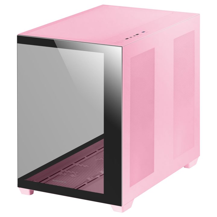Mars Gaming MCV4 Pink, Custom XXL E-ATX Gaming Case, Frameless…