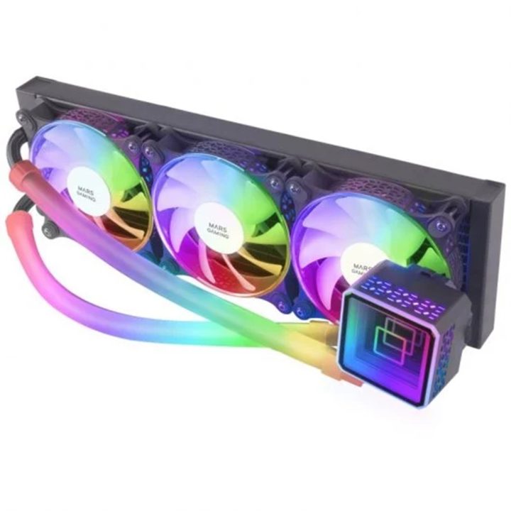 Mars Gaming ML-ULTRA360 Negro, Refrigeración Líquida CPU, TDP 650W…