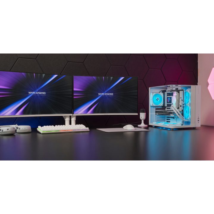 Mars Gaming MC-INFINIOLITEW Midi Tower White