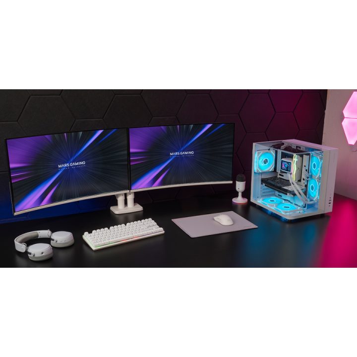 Mars Gaming MC-INFINIOLITEW Midi Tower Blanco