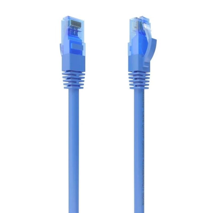 AISENS Cat.6 UTP AWG26 CCA RJ45 Patch Cable, Blue, 25 cm