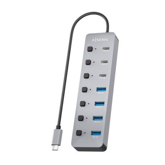 AISENS USB3.2 Gen2 10G USB-C Hub…