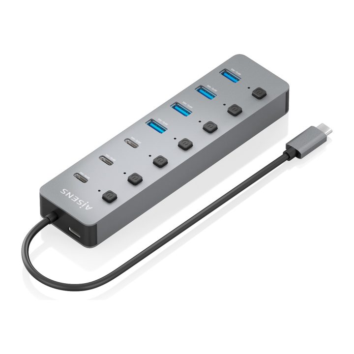 AISENS Hub USB3.2 Gen2 10G USB-C…