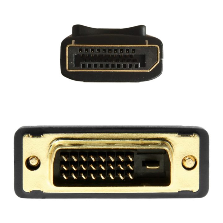 AISENS DisplayPort to DVI Converter Cable, DP/M-DVI/M, Black, 3.0m