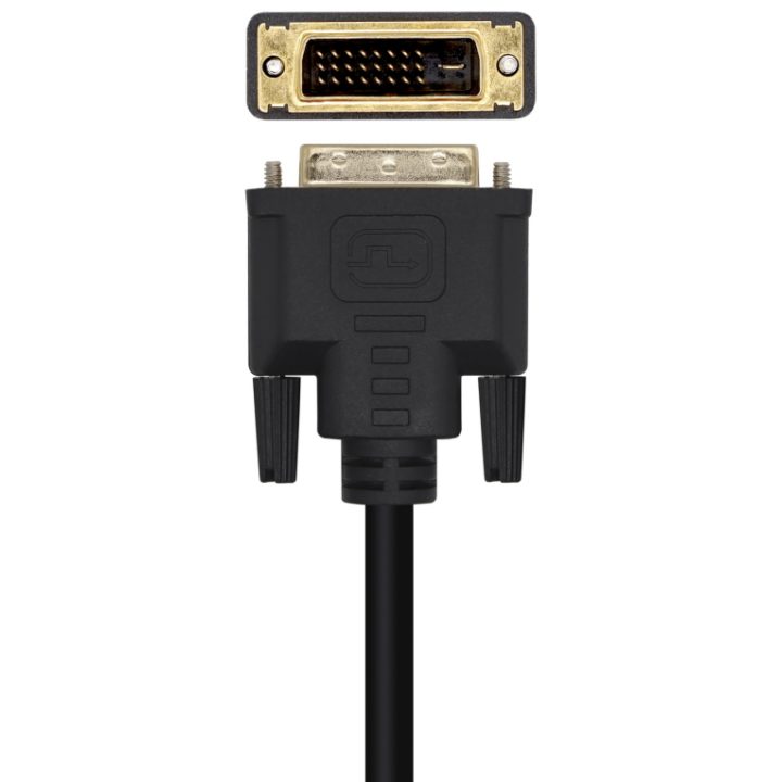 AISENS DisplayPort to DVI Converter Cable, DP/M-DVI/M, Black, 3.0m