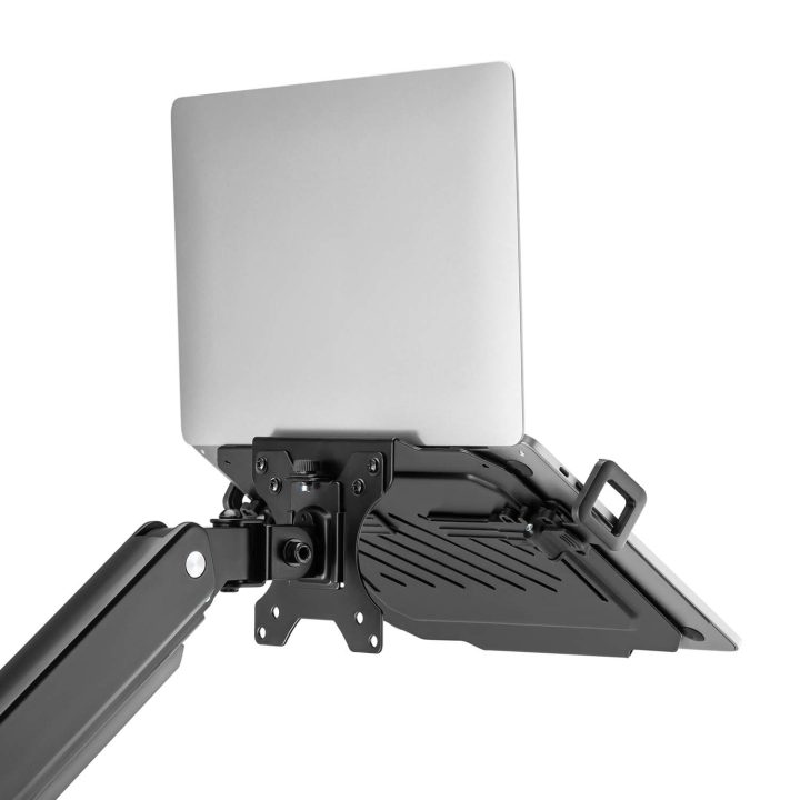 AISENS Universal Laptop Stand for 12-17" Monitors, Black