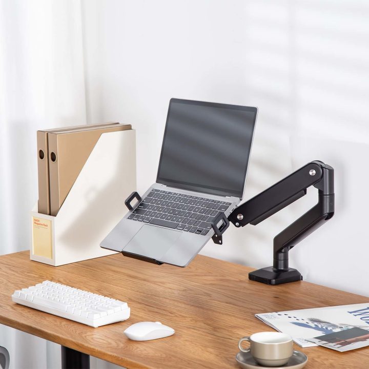 AISENS Universal Laptop Stand for 12-17" Monitors, Black
