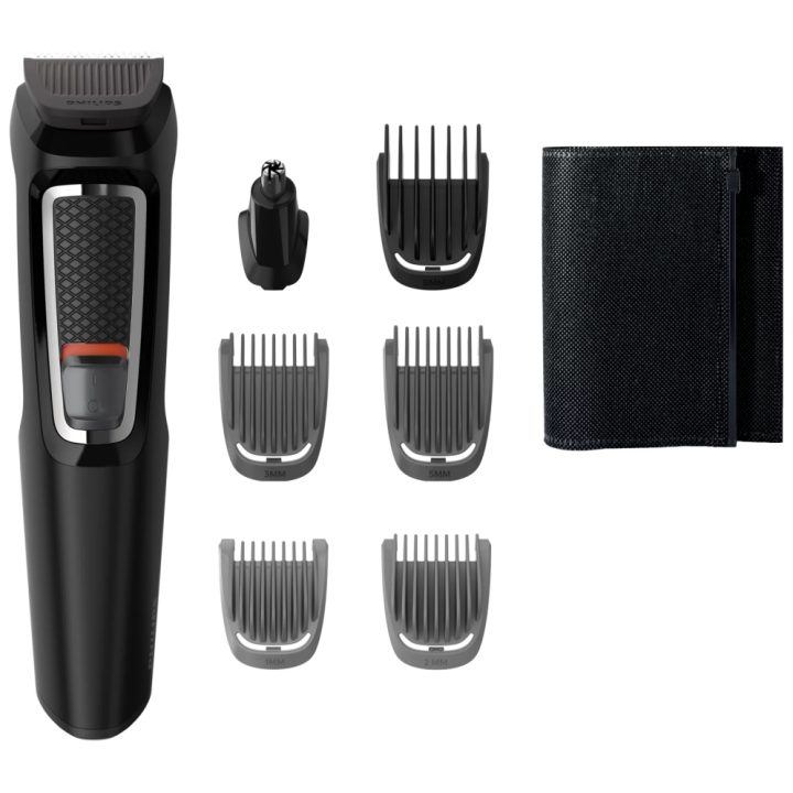Philips MULTIGROOM Series 3000 Cara e cabelo 7 em 1 com 7 acessórios