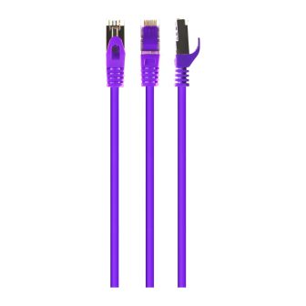 Gembird PP6A-LSZHCU-V-0.5M cabo de rede Violeta 0,5 m Cat6a S/FTP…