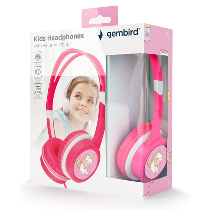 Gembird MHP-JR-PK auricular y casco Auriculares Alámbrico Diadema…