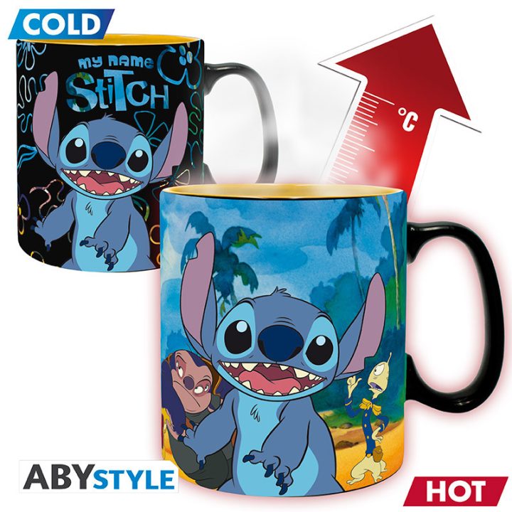 Caneca termocromática ABYstyle Lilo & Stitch (ABYMUGA664)