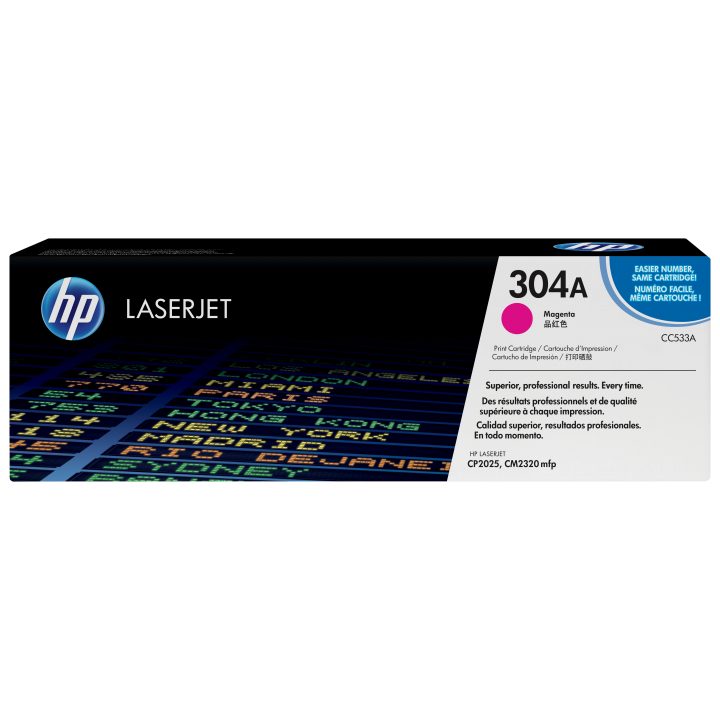 HP Original LaserJet 304A Magenta Toner Cartridge