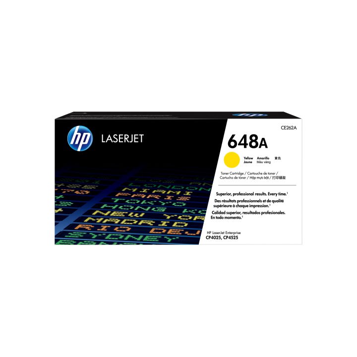 HP Original LaserJet 648A Yellow Toner Cartridge