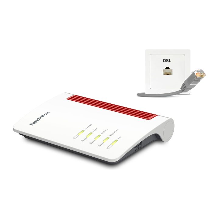 Router sem fios FRITZ!Box 7530 AX Gigabit Ethernet de banda dupla…